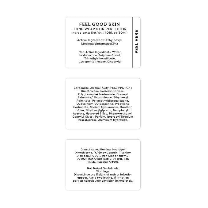 Profusion Cosmetics Lightweight Liquid Foundation for a Flawless Light 3