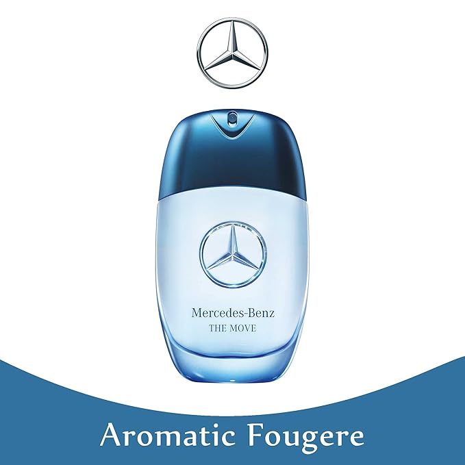 Mercedes-Benz The Move Eau De Toilette Spray for Men, 6.7 Ounce
