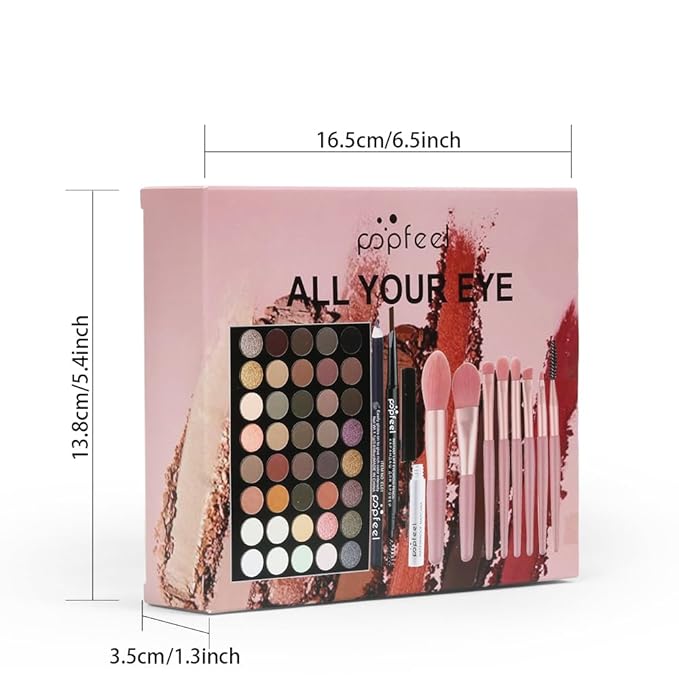 All in One Eyeshadow Palette Makeup Set, Makeup