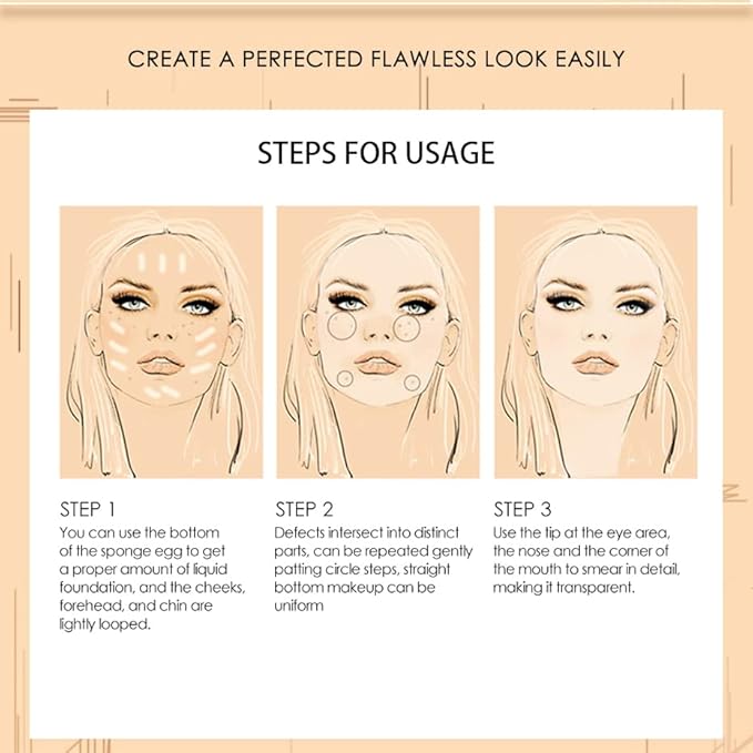 Beauty Glazed Soft Matte Silky Full Coverage Liquid (105 Sand)