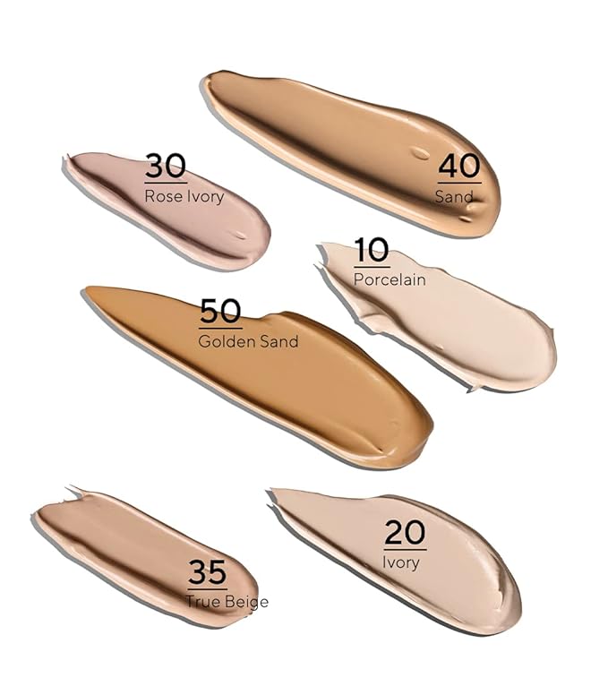 MÁDARA Organic Skincare |SKINONYM Semi-Matte Peptide Foundation, #OLDEN skin's texture. 50 G