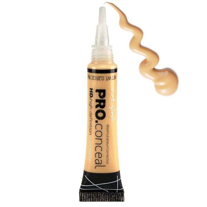 (CHOOSE YOUR COLOR) LA Girl HD Conceal High Choices (Yellow)