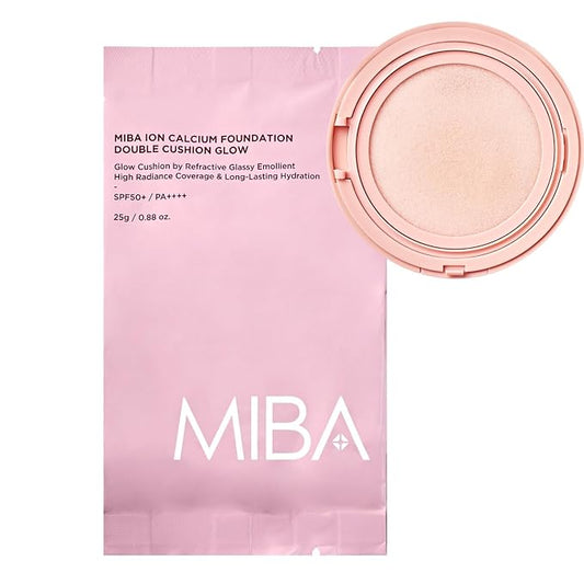 MIBA Ion Calcium Foundation Double Cushion Glow 25 25 g