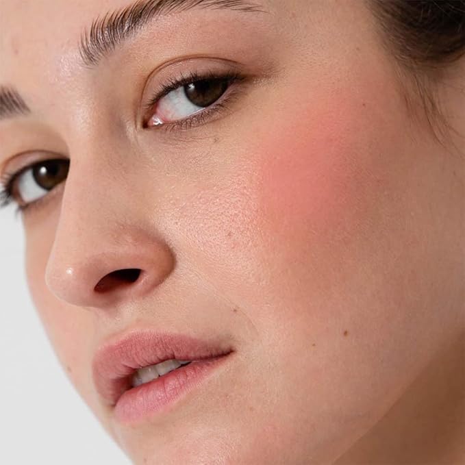 Revolution, Blusher Reloaded, Pressed Powder Face Blusher, Highly Pigmented & Long-Lasting Formula, Peaches & Cream, 0.26 oz