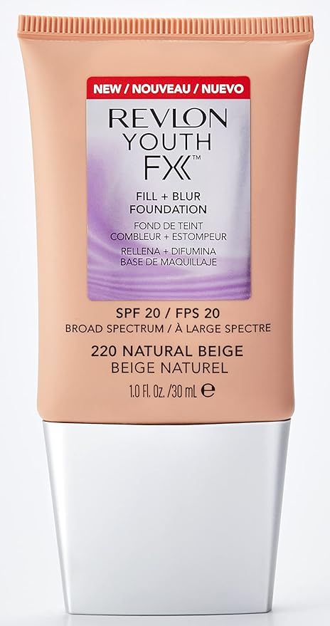 Youth Fx Fill + Blur Foundation 220Natural Beige 30Ml