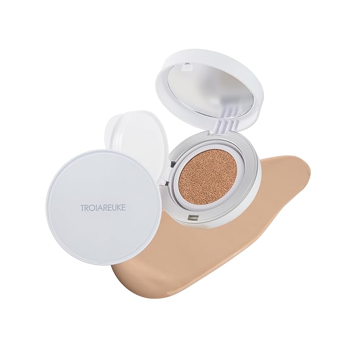 TROIAREUKE A+ Cushion Foundation (Shade 21) I Natural Aesthetic Makeup