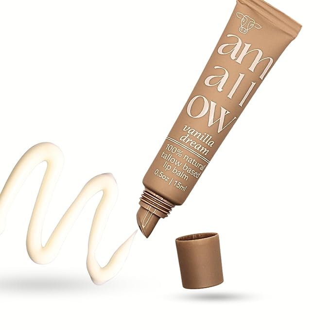 All Natural Tallow Lip Balm Squeezable
