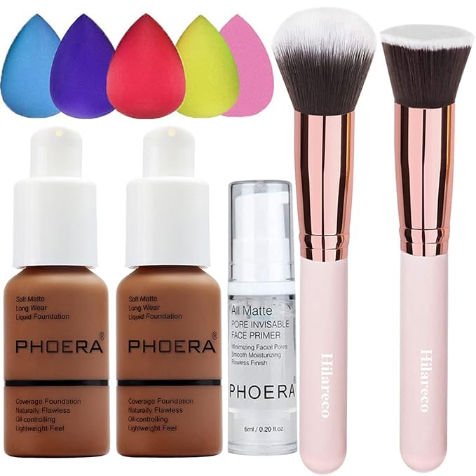 PHOERA Foundation Makeup for Wome Full Coverage Foundation 30ml