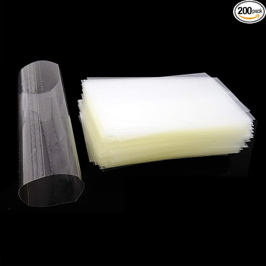 Honbay 200PCS Clear PVC Heat Shrink Balm