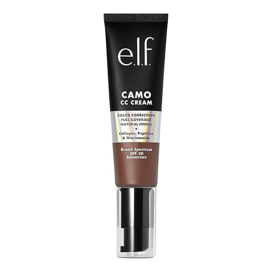 e.l.f. Camo CC Cream, Color Correcting Medium-To-Full Coverage W, (30g) 1.05 Oz