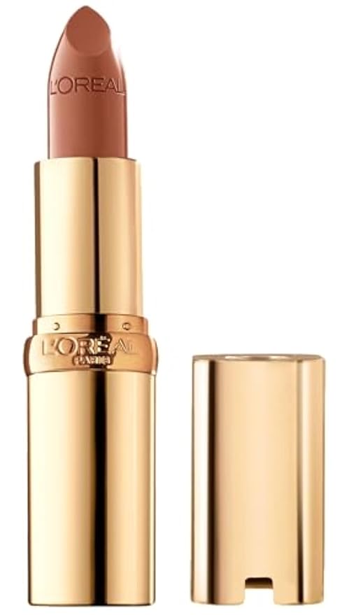 L’Oréal Paris Colour Riche Original Creamy, Hydrating Satin Lipstick with Argan Oil and Vitamin E, Ginger Spice , 1 Count