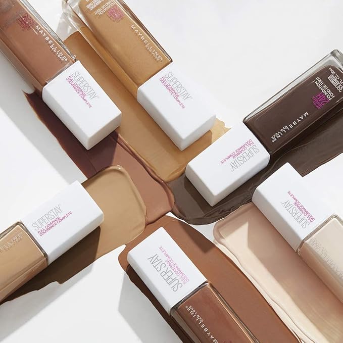 Maybelline New York Foundation, Superstay 24 Hour Longlasting Nude Beige 30 ml