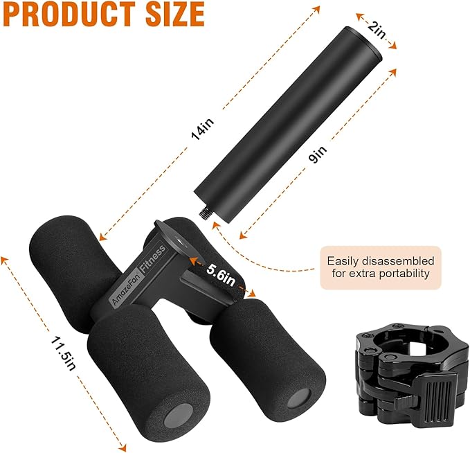 AmazeFan Tib Bar 2" Weight