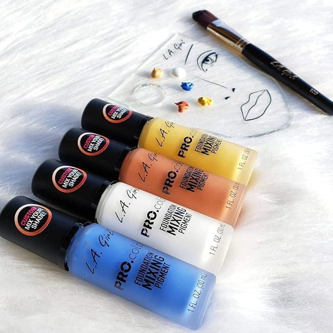 L.A. Girl Pro Matte Mixing Pigment, Blue, 1 Fl Oz