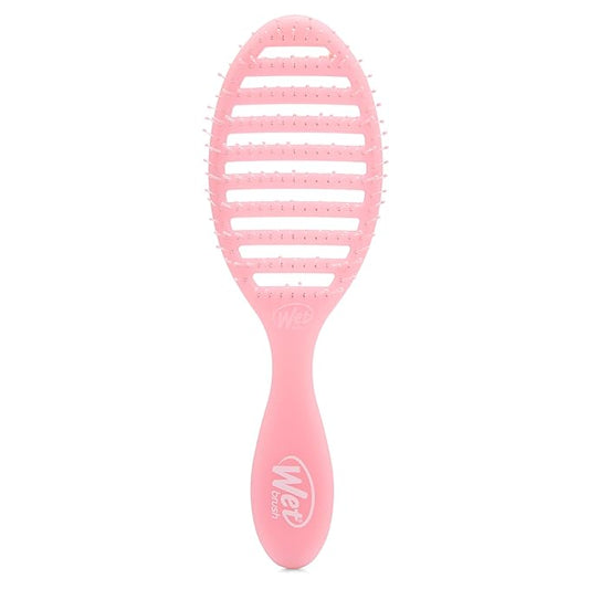 Wet Brush Speed Dry Hair Brush, Pink Drink (Summer Quencher) - Vented Design & Soft HeatFlex Bristles Are Blow Dry Safe - Ergonomic Handle Manages Tangles - Pain-Free Hair Accessories