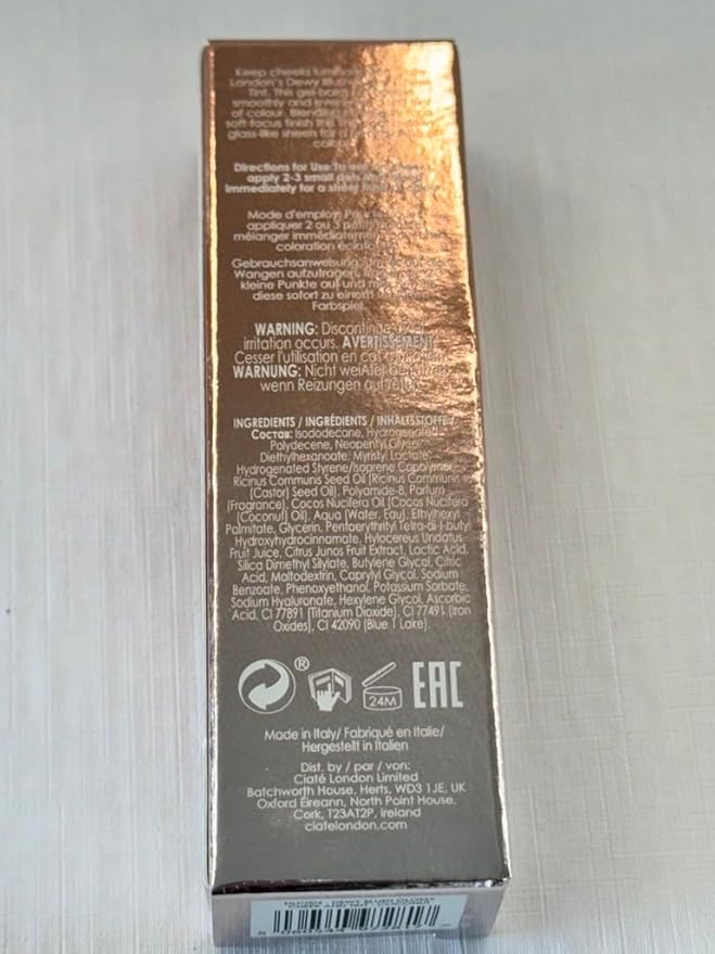 Ciaté London Dewy Blush Glossy Cheek Tint, Brightening - 1