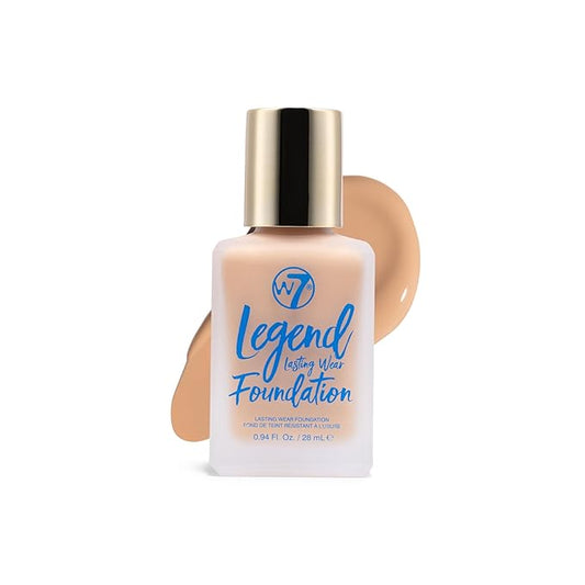 W7 Legend Foundation - Creamy Liquid Foundation for (Soft Tan) 28ml