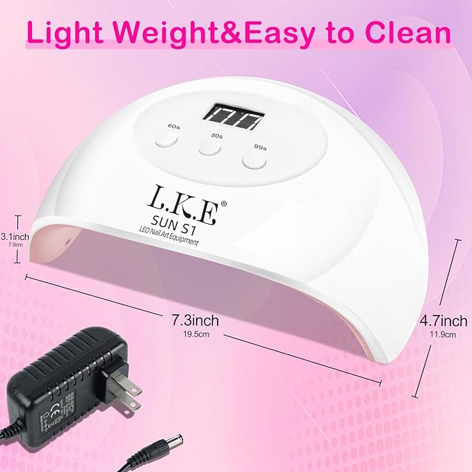Uv light for gel nails,lke