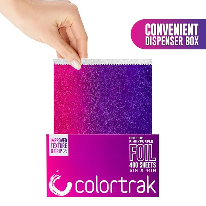 Colortrak Pink/Purple Gradient Pop-up Foil