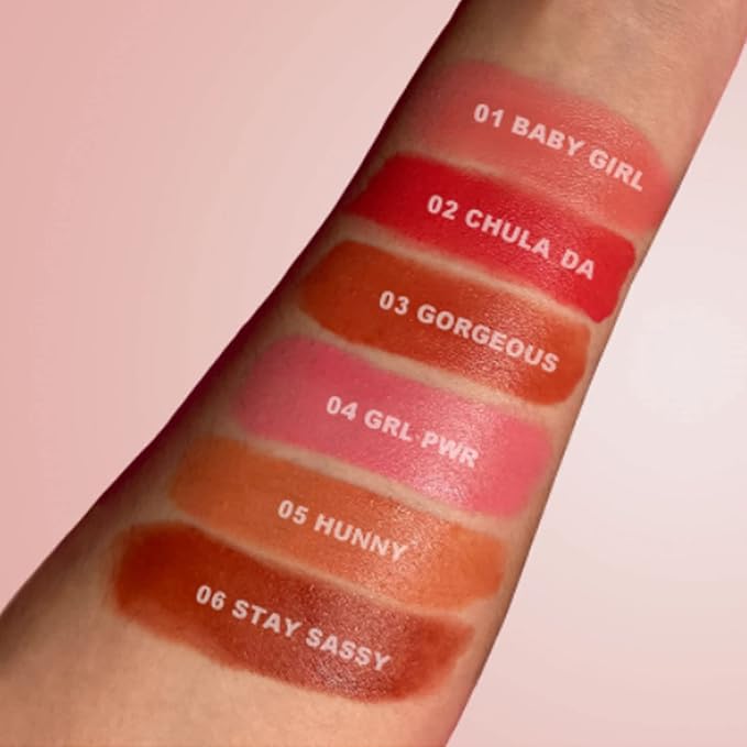 Italia Deluxe 6 Set of Soft Matte Blush e [1pc]