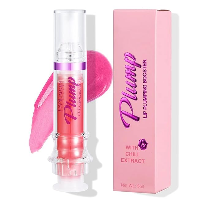 Glossy Finish Lip Glow Oil,Lip Plumping Lines