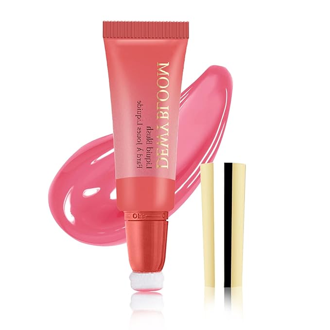 CAHIUYOA Blush Wand Liquid Cream Blush Makeup Stick Cool Pink