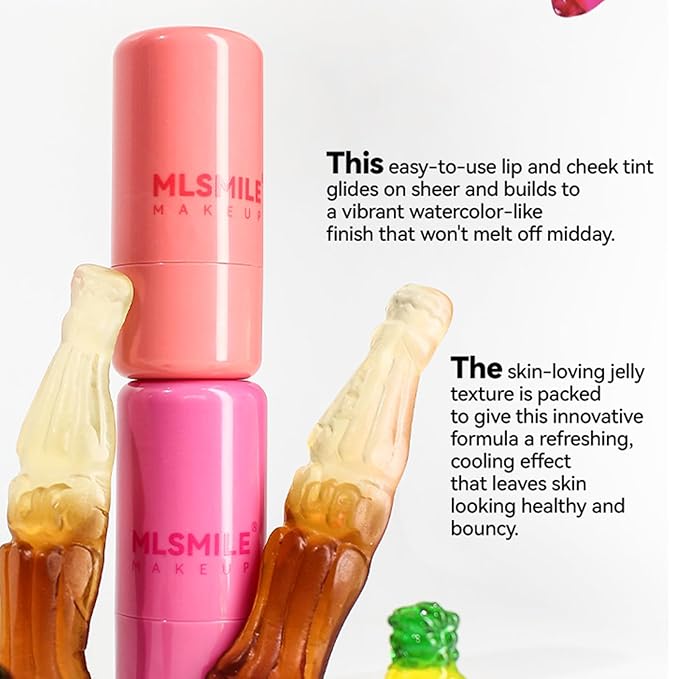 Multi-Use Jelly Tint, Milk Jelly Blush Stick, Cooling Cooling