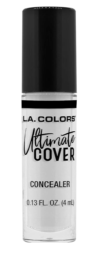 L.A. COLORS Ultimate Cover Concealer- Sheer White Corrector, Fl Ounce