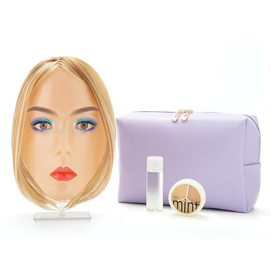 Makeup Practice Face, 2024 Upgrade 5D Makeup Mannequin