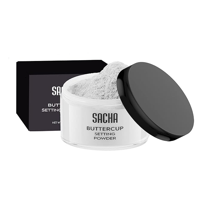 Sacha BUTTERCUP No Color Setting Powder Makeup 1.75 1.75 Oz