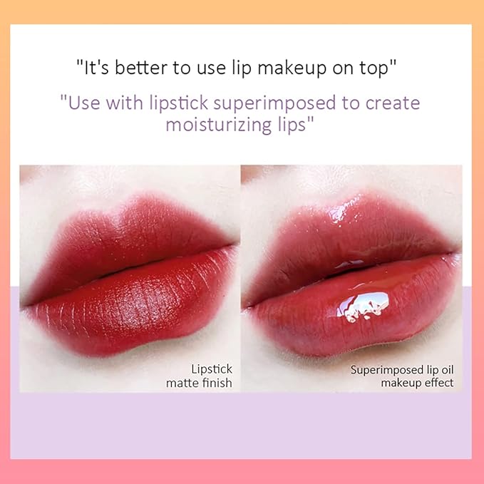 4-Piece Lip Oil & Gloss Kit - Hydrating, Plumping Lip Care with Pearl & Shimmer