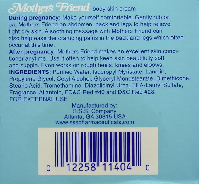 1 Pack of Mothers Friend Body