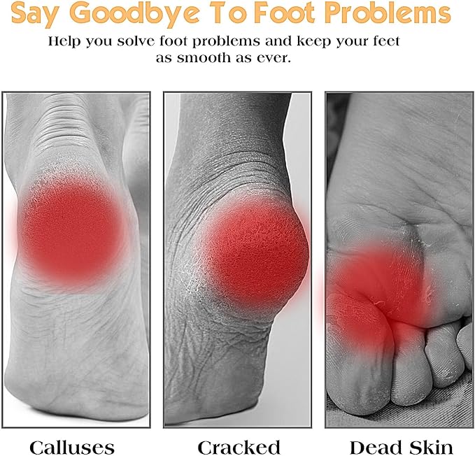 Nano glass foot file callus