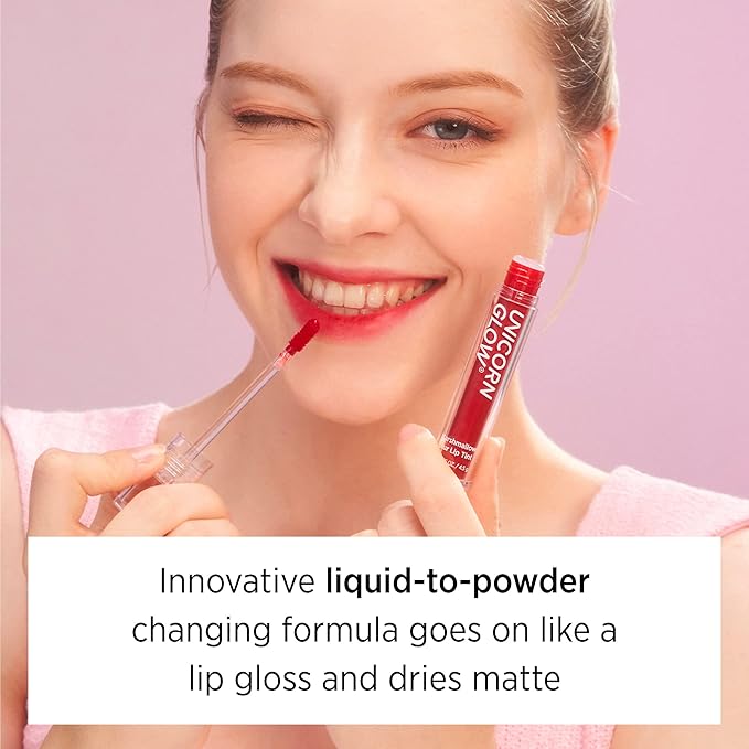 UNICORN GLOW MARSHMALLOW BLUR LIP TINT 02 PIT GLOW