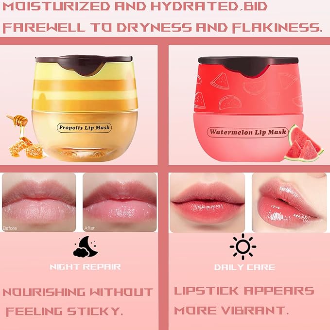 2 PCS Bee Lip Balm Honey