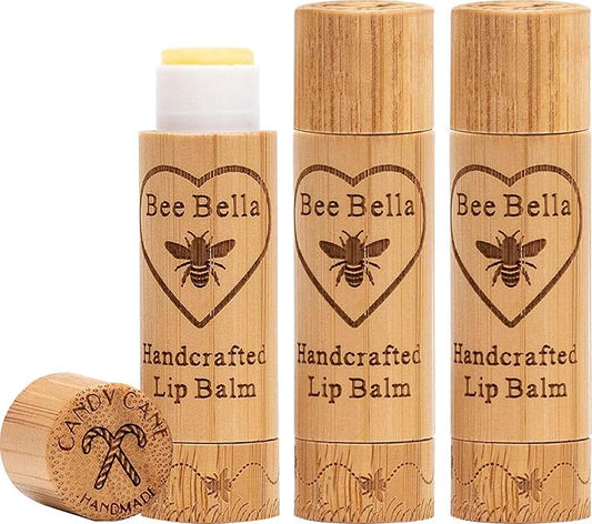 Bee Bella Lip Balm, Candy Cane, Organic