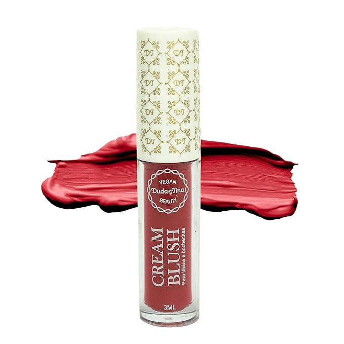 Duda e Tina 3 in 1 Cream Blush, - Red) 3ml