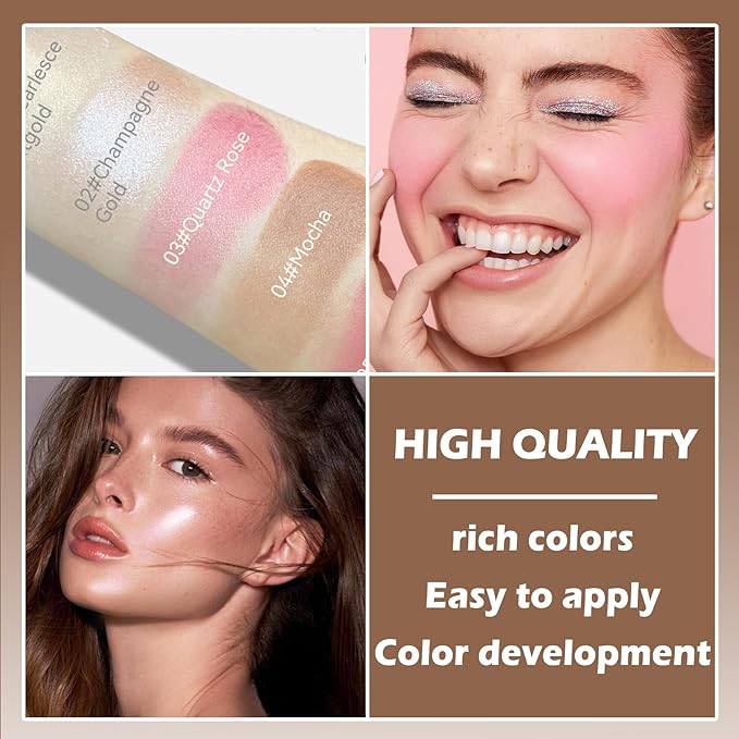 Highlighter Stick Cream Blush Stick Bronzer Contour Stick