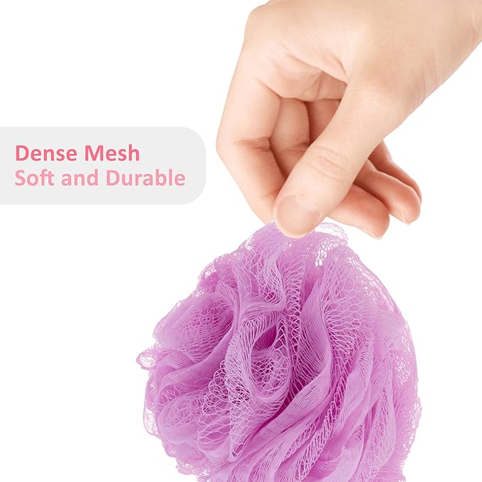 5 piece exfoliating loofah set