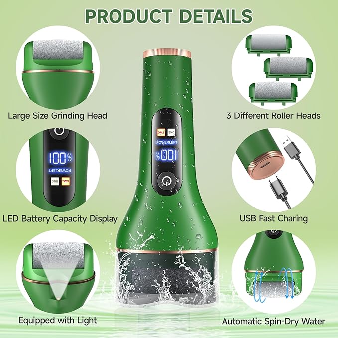 Electric Callus Remover for Feet,Rechargeable