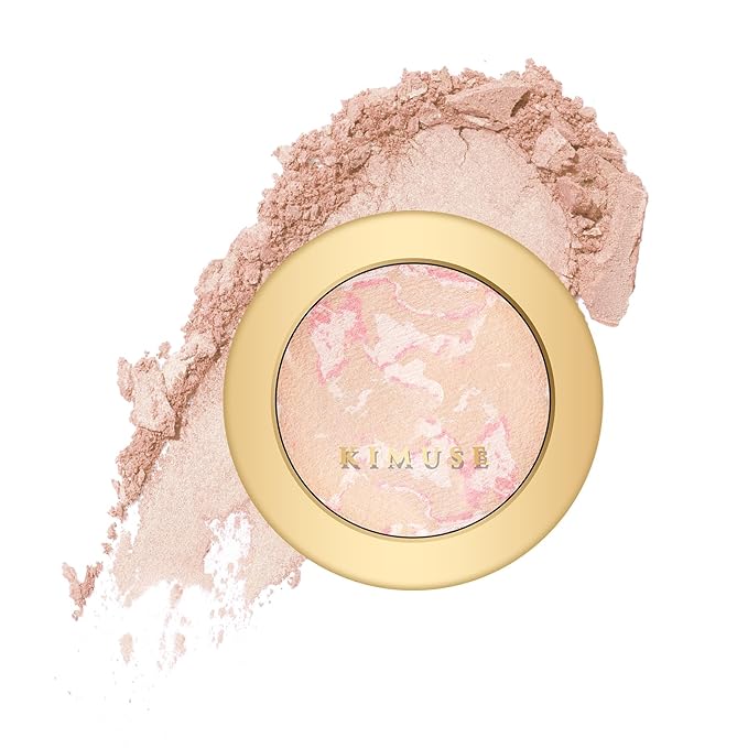 KIMUSE Lighting Glow Baked Foundation, Brighten Color, Color Natural Finish