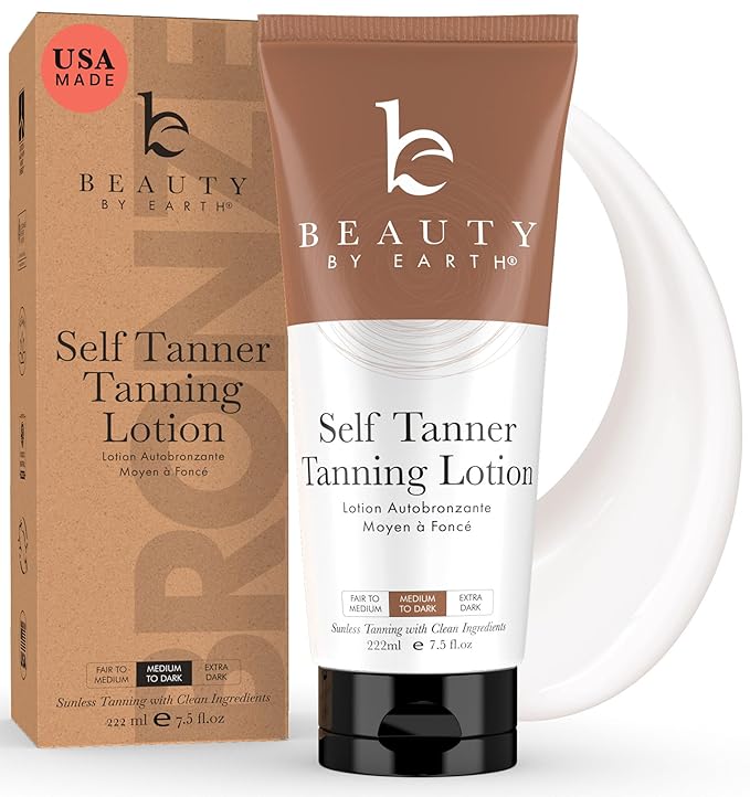 Beauty by Earth Self Tanner - Moisturizing