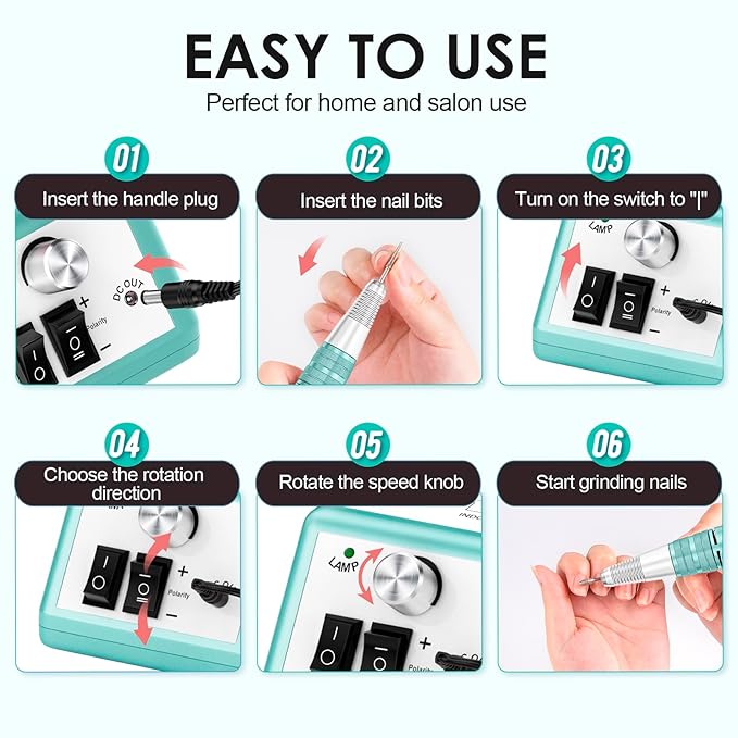 Subay 30000rpm professional nail drill