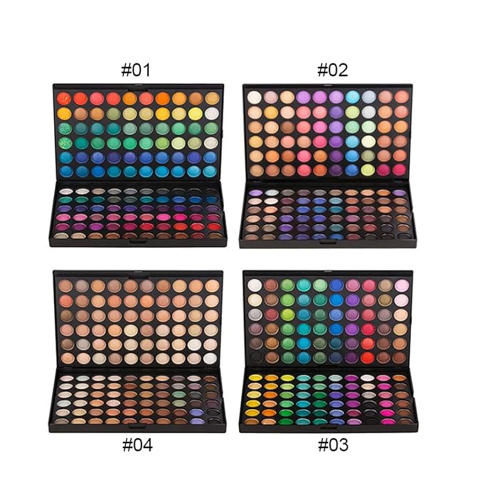 Pro 120 Colors Shimmer and Matte Eyeshadow Makeup