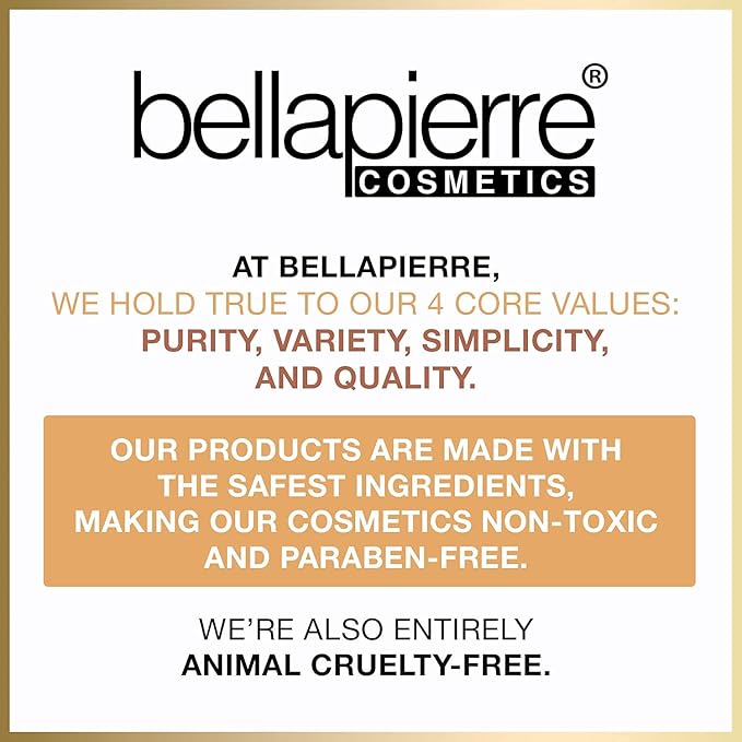 bellapierre Compact Mineral Foundation SPF 15 | Vegan Chocolate Truffle 35 Oz