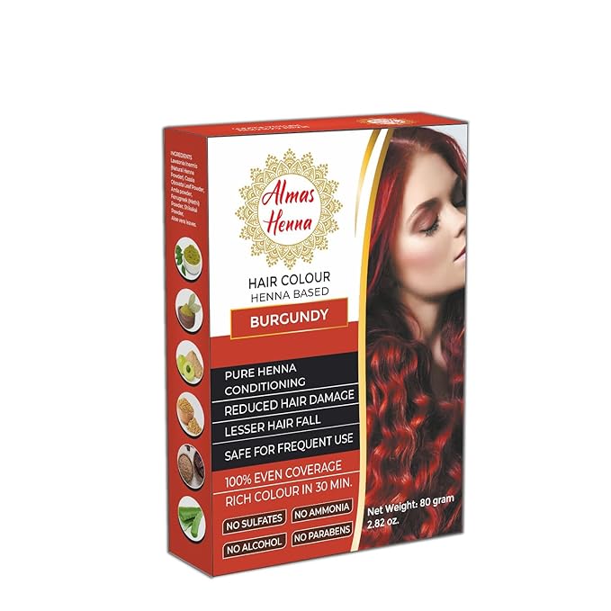 Almas Henna 80 GRAM Hair