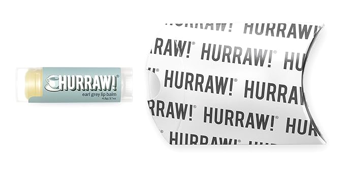 Hurraw! Earl Grey Lip Balm: Organic,