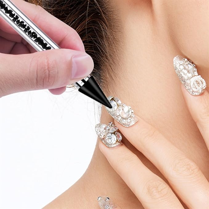 Rhinestone picker tool with 2