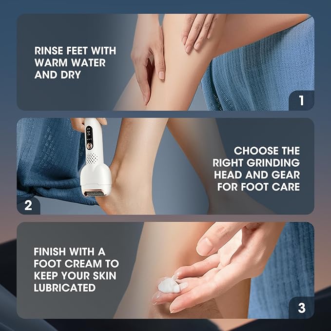 krofaue Electric Callus Remover for