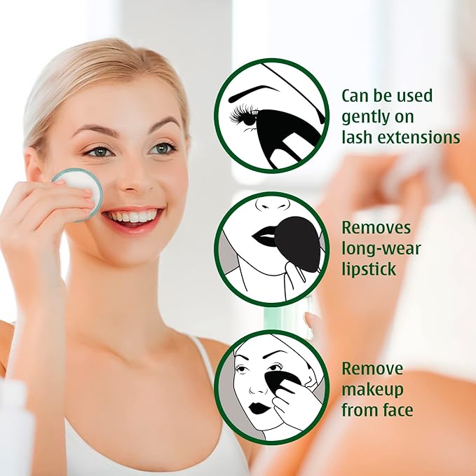 Reusable makeup remover pads -